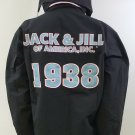 Jack and Jill of America Inc.Windbreaker Black Jack & Jill of America Jacket