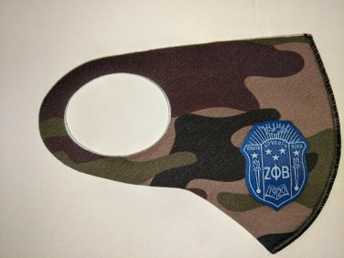 Zeta Phi Beta Sorority Face Mask Cover Black Zeta Phi Beta Face Cover Z-PHI  #3