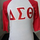 DELTA SIGMA THETA SORORITY Baseball T-shirt  Delta Diva Red baseball shirt