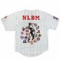 COMMEMORATIVE NEGRO LEAGUE BASEBALL JERSEY WHITE EDITION NEGRO LEAGUE JERSEY