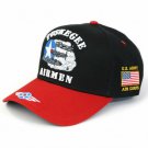 TUSKEGEE AIRMAN  BASEBALL CAP TUSKEGEE AIRMEN RED TAILS HAT USA AIR FORCE #6