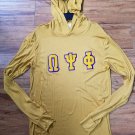 OMEGA PSI PHI FRATERNITY Light weight Pullover Hoodie Gym Casual work out Hoodie