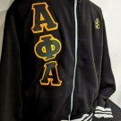 Alpha Phi Alpha Fraternity Track Jacket Black Gold 1906 ALPHA Track Jacket 3XL