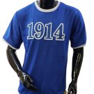 PHI BETA SIGMA FRATERNITY FOUNDER YEAR TEE PHI BETA SIGMA 1914 RINGER TEE