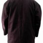 Burgundy long sleeve wool jacket Quater Length Wool Jacket Coat M
