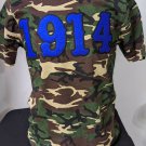 PHI BETA SIGMA T-SHIRT Phi Beta Sigma Fraternity Camouflage 1914 T-Shirt