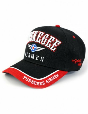 TUSKEGEE AIRMAN  BASEBALL CAP TUSKEGEE AIRMEN RED TAILS HAT USA AIR 1941 #4