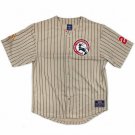 COMMEMORATIVE NEGRO LEAGUE BASEBALL JERSEY TAN EDITION NEGRO LEAGUE JERSEY #1