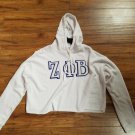 Zeta Phi Beta Sorority Hoodie  Zeta Phi Beta Mid-drift  Pullover Hoodie Top