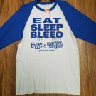 PHI BETA SIGMA FRATERNITY BASEBALL RAGLAN T-SHIRT 1914 EAT SLEEP BLEED SIGMA