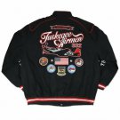 TUSKEGEE AIRMAN RED TAILS TWILL Flight Jacket USA AIR FORCE RACE Jacket #BLM
