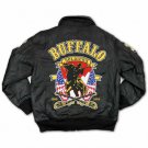 Buffalo Soldier United States Army Leather Bomber Jacket USA ARMY JACKET 1866