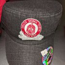 Delta Sigma Theta Sorority Cadet Hat Black Denim Delta Sigma Theta Conductor Cap