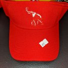 DELTA SIGMA THETA SORORITY SUN VISOR HAT RED DELTA SIGMA THETA VISOR 1913 #1