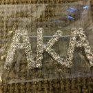 AKA Sorority Crystal Lapel Pin Crystal 1908