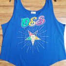 Order of the Eastern Star Tank Top  Blue OES Sleeveless TANK TOP