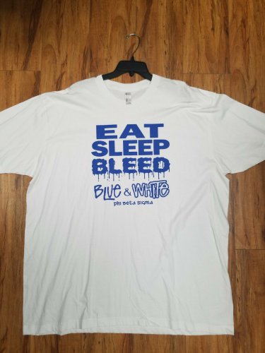 PHI BETA SIGMA FRATERNITY T-shirt Phi Beta Sigma eat sleep bleed Tee