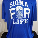 PHI BETA SIGMA FRATERNITY T-SHIRT Phi Beta Sigma for Life Dri-Fit