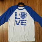 ZETA PHI BETA SORORITY BASEBALL TEE I LOVE ZETA PHI BETA BASEBALL RAGLAN TEE XL