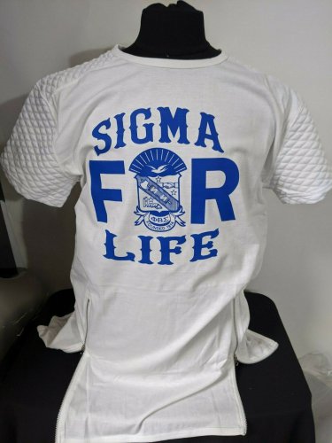 PHI BETA SIGMA FRATERNITY T-SHIRT Phi Beta Sigma Extended Padded T-shirt