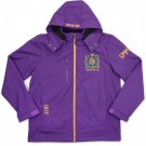 OMEGA PSI PHI GOLD PURPLE WINDBREAKER JACKET  MEDIUM TO 5XL