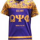 OMEGA PSI PHI FRATERNITY PURPLE GOLD T-SHIRT L,XL,2X
