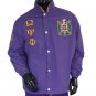 OMEGA PSI PHI PURPLE WINDBREAKER JACKET ALL WEATHER JACKET  MEDIUM TO 6XL