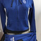 ZETA PHI BETA SORORITY JOGGING SUITE SET BLUE ZETA PHI BETA 2PC BLUE JOGGER SET