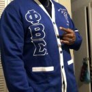 PHI BETA SIGMA  FRATERNITY CARDIGAN SWEATER ROYAL BLUE PHI BETA SIGMA CARDIGAN