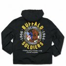 Buffalo Soldier US Army Windbreaker jacket Black History Windbreaker Jacket