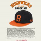 BROOKLYN BUSHWICKS Negro League Baseball Hat NLBM CAP