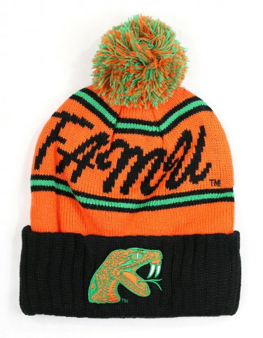 FAMU Ball Beanie Florida A&M Rattlers skull Cap HBCU