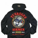 Tuskeegee Airman Red Tails Windbreaker jacket Black History Windbreaker Jacket