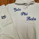 ZETA PHI BETA SORORITY JOGGING SUITE SET WHITE ZETA PHI BETA 2PC JOGGER SET 1920