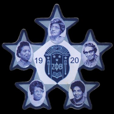 ZETA PHI BETA Sorority Founders Lapel Pin Zeta Phi Beta lapel Pin
