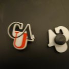 CLARK UNIVERSITY OF ATLANTA Shoe Charms For PVC  HBCU SHOE CLOG Accessories 1PC