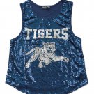 JACKSON STATE UNIVERSITY T-SHIRT HBCU JSU TIGER SEQUIN TANK TOP