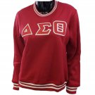 Delta Sigma Theta SORORITY RED Crew neck sweatshirt 1913 Delta Diva