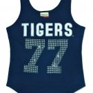JACKSON STATE UNIVERSITY T-SHIRT HBCU JSU TIGER SEQUIN TANK TOP HBCU