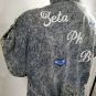 ZETA PHI BETA SORORITY DENIM JEAN JACKET BLOUSE VINTAGE STYLE ZETA PHI BETA 1920