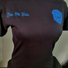 ZETA PHI BETA SORORITY T-SHIRT ZETA PHI BETA BLACK SORORITY T- SHIRT