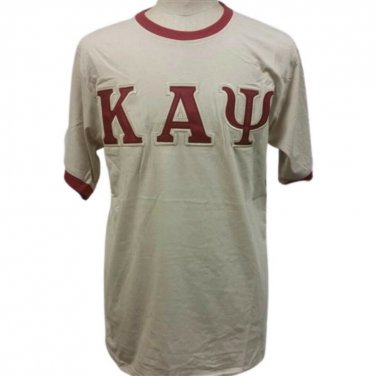 Kappa Alpha Psi Fraternity Short Sleeve T-Shirt Crimson KAPPA Greek T-shirt