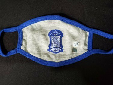 Phi Beta Sigma Face Mask GOMAB 1914 Phi Beta Sigma Fraternity Face Mask 1914 GRY