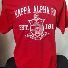 Kappa Alpha Psi Fraternity Red T-SHIRT Kappa Alpha Psi Crossing T-Shirt