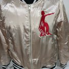 DELTA SIGMA THETA SORORITY CRIMSON SATIN LETTERMAN JACKET DELTA DIVA JACKET 1913