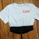 DELTA SIGMA THETA SORORITY BLOUSE DELTA DIAVE DRESS TOP BLOUSE CASUAL TOP 1913