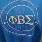 PHI BETA SIGMA FRATERNITY T-SHIRT Phi Beta Sigma Blue T-Shirt Blue Crew Neck 4X