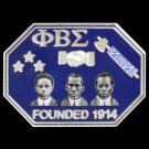 Phi Beta Sigma Fraternity Founders  Lapel Pin Fraternity Crest 1914