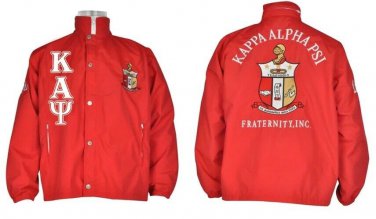 Kappa Alpha Psi Fraternity Jacket NUPE KAPPA ALL WEATHER Jacket PHI NU PI
