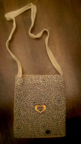 Sigma Gamma Rho Sorority Straw Bag SGRho Straw Sorority Bag #3